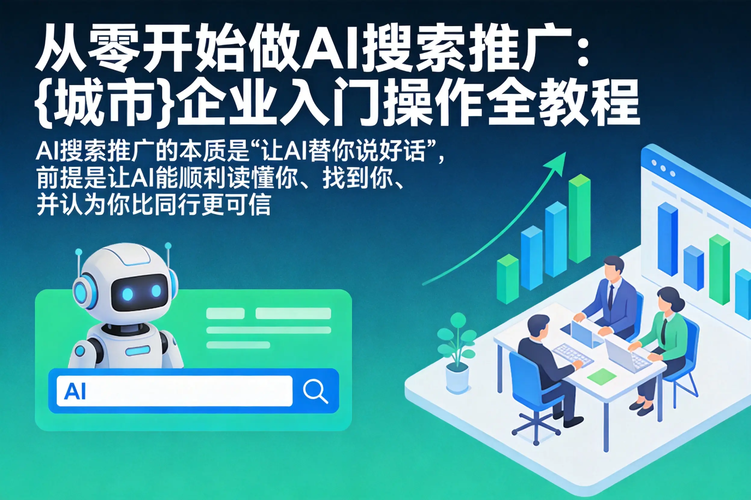 从零开始做AI搜索推广:高平企业入门操作全教程
